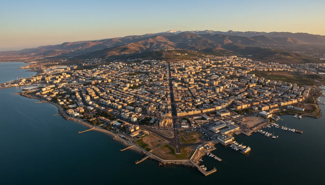 Vue de Batna, Algérie