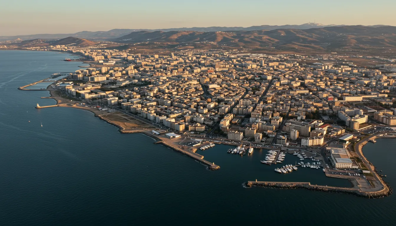 Vue de Annaba, Algérie