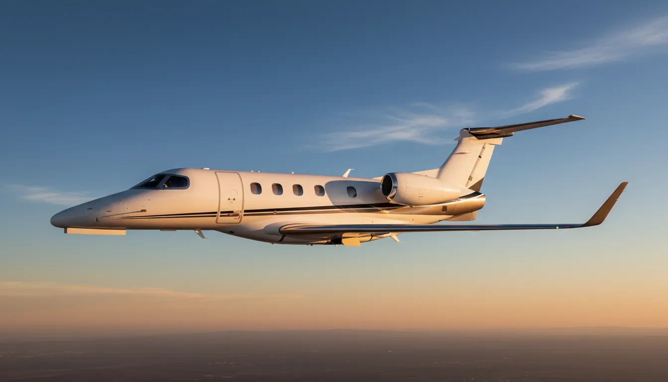 Location Light Jet — jet privé en Algérie